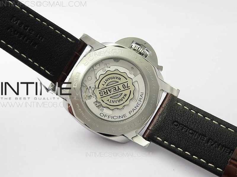 Pre Order PAM1116 SS VSF 1:1 Best Edition Green Dial on Brown Leather Strap P.9010 Super Clone